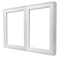 Fenster zweiflügelig festverglast